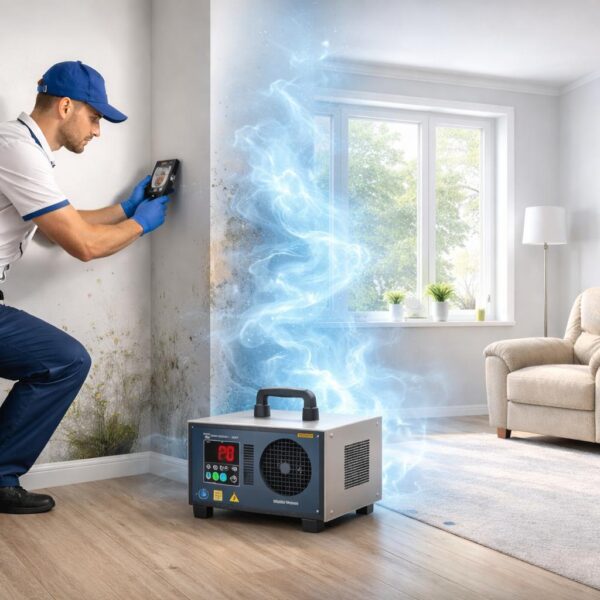 Ebameeldivate lõhnade eemaldamine ja ruumide kompleksne osoonitöötlus